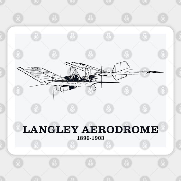 Langley Aerodrome 1896–1903 Magnet by Lakeric
